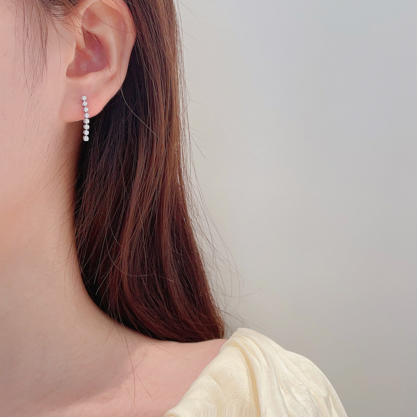 18K Delicate Tassel Earrings - Premium Jewelry Choice Jeweler.Jewelry