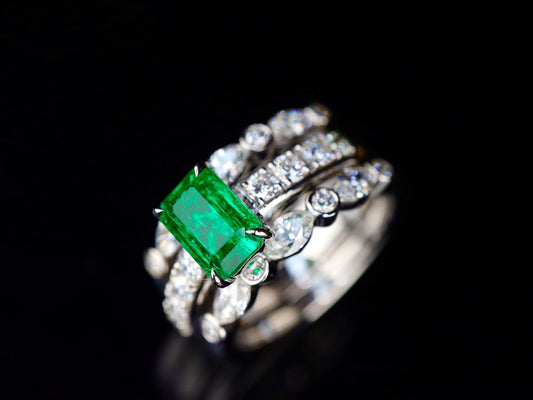 Panjshir Emerald Ring - Enchanting Jewelry Piece