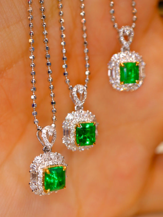 Panjshir Emerald Pendant Jewelry - A Sparkling Gem for the Discerning Collector