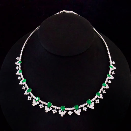 Panjshir Valley Emerald & Diamond Necklace - A Masterpiece of Luxury Jewelry