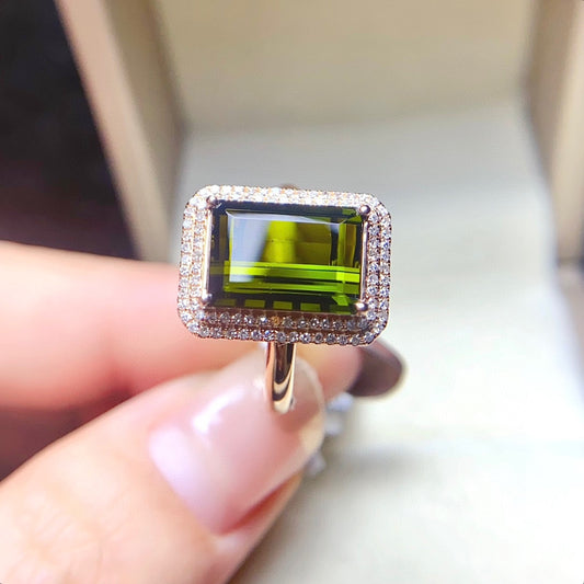 Natural Tourmaline Ring - Exquisite Jewelry Piece