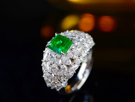 Panjshir Emerald Ring - A Jewelry Marvel