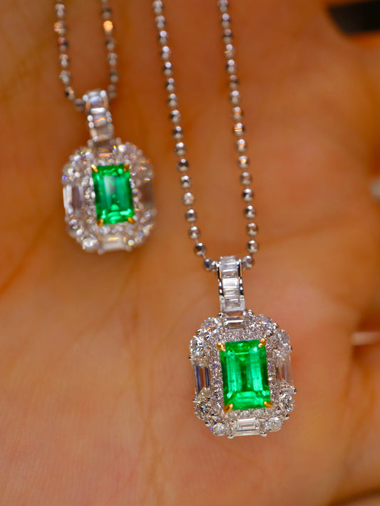 Afghan Panjshir Emerald Pendant Jewelry - A Mesmerizing Gem!