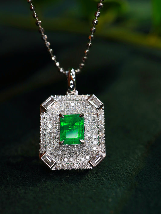 Panjshir Emerald Pendant Jewelry - A Masterpiece of Elegance