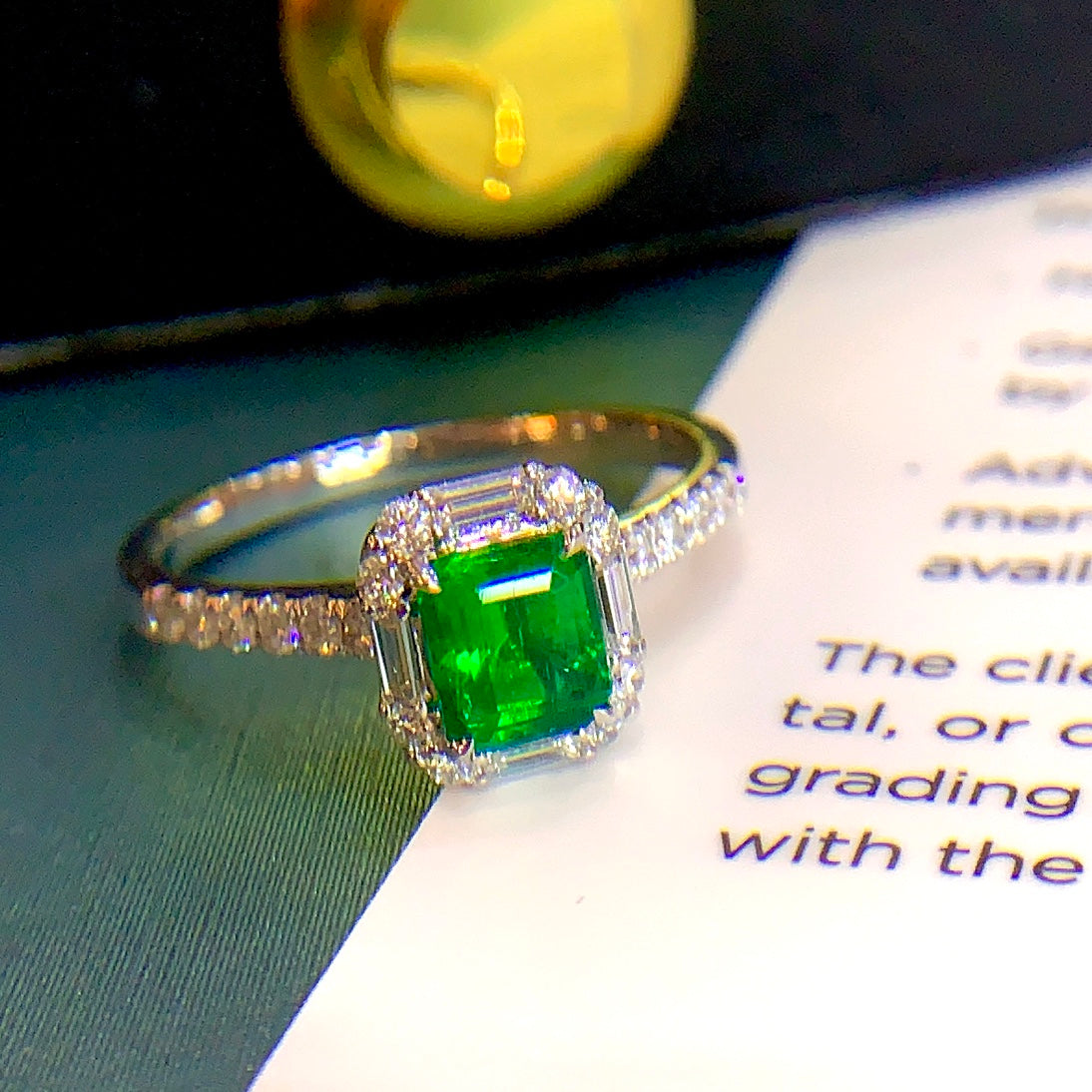 Stunning Panjshir Emerald Ring - A Masterpiece of Jewelry