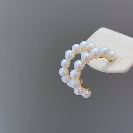 Elegant 18K Gold Freshwater Pearl Jewelry