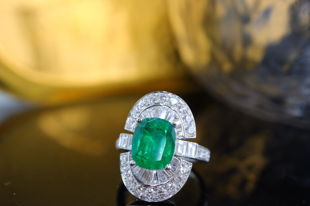 Emerald Ring Sieraden - Hoogwaardig ontwerp met uitzonderlijk vakmanschap