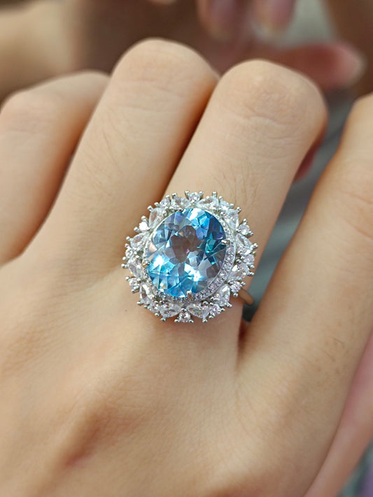 Natural Topaz Ring - A Symbol of Genuine Friendship and Love