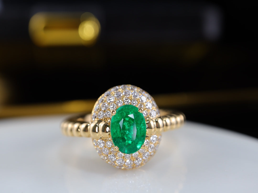 Vintage Panjshir Emerald Ring - Premium korukokoelma