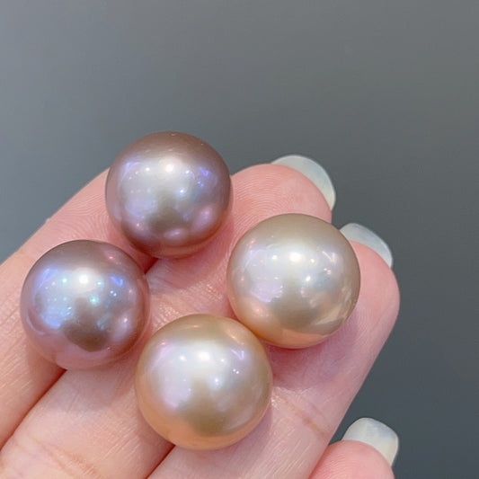 High-Quality 14-15mm Edison Pearl Earrings in Jewelry Collection