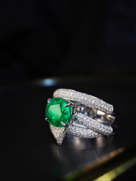 Panjshir Emerald Ring from Afghanistan - A Masterpiece of Jewelry