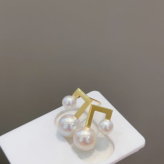 Limited Edition! Tang Jing Baby Inspired 18K Gold Jewelry with Flawless Freshwater Pearls