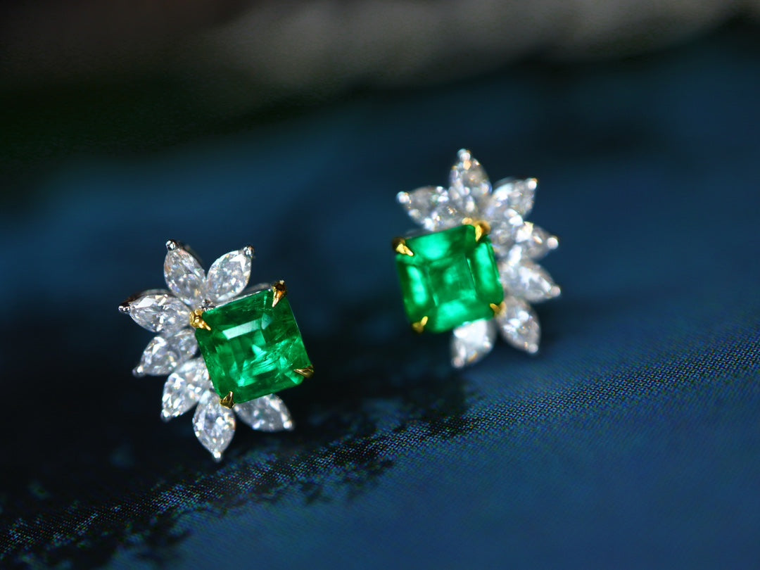 High-Quality Panjshir Emerald Earrings - A Must-Have Jewelry Piece