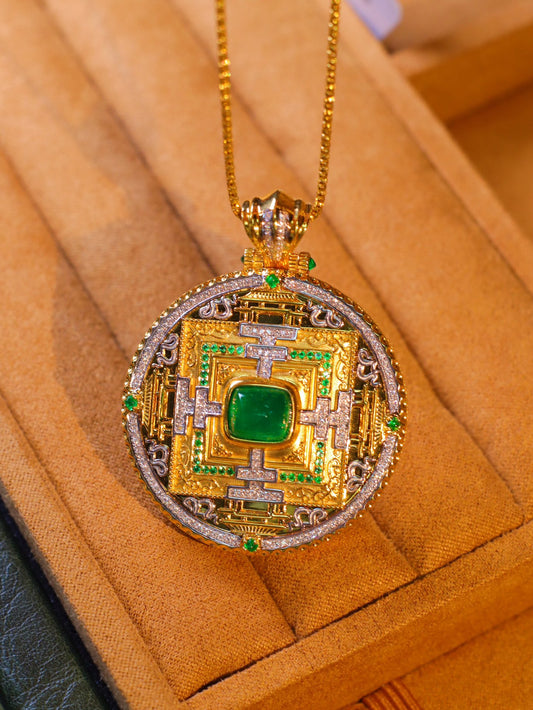 Grand Wish City • Emerald Forum City Gawu Box Pendant Jewelry