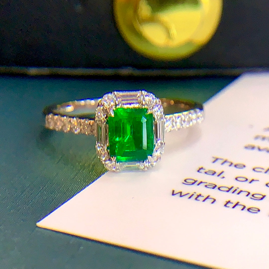 Stunning Panjshir Emerald Ring - A Masterpiece of Jewelry