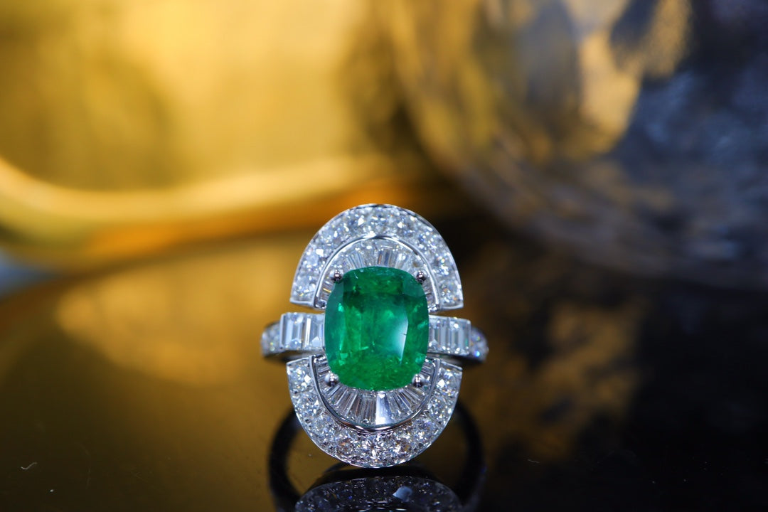 Emerald Ring Sieraden - Hoogwaardig ontwerp met uitzonderlijk vakmanschap