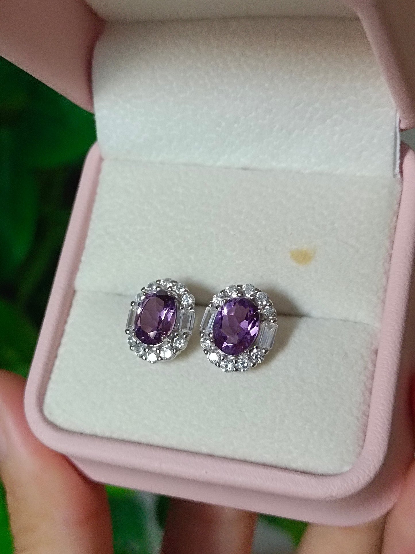 Elegant Natural Purple Amethyst Earrings - Jewelry for Every Occasion