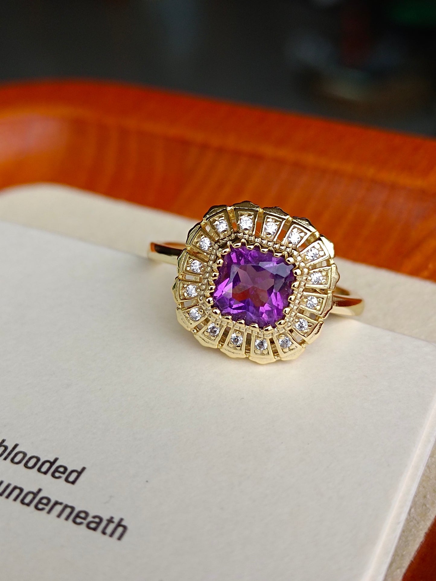 Natural Amethyst Ring - A Royal Affair in Jewelry