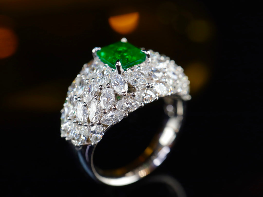 Panjshir Emerald Ring - A Jewelry Marvel