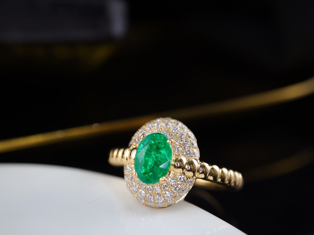 Vintage Panjshir Emerald Ring - Premium korukokoelma