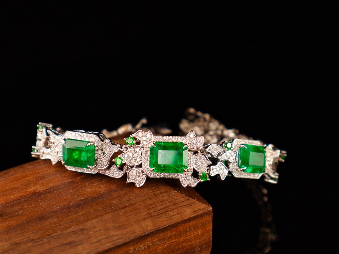 Emerald Green Armband - Lyxigt smycke