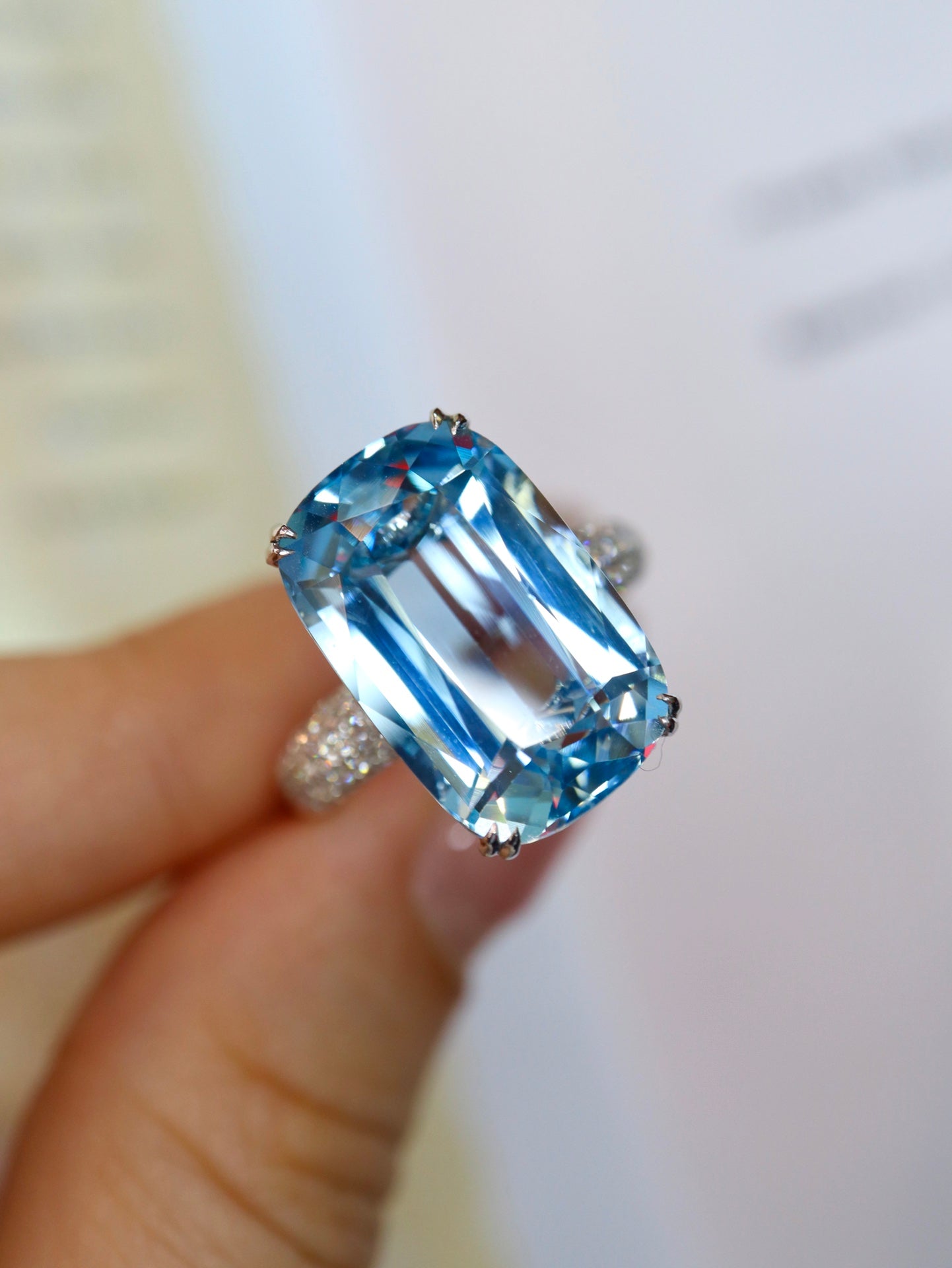 Summer's Must-Have Jewelry: Santa Maria Aquamarine Ring