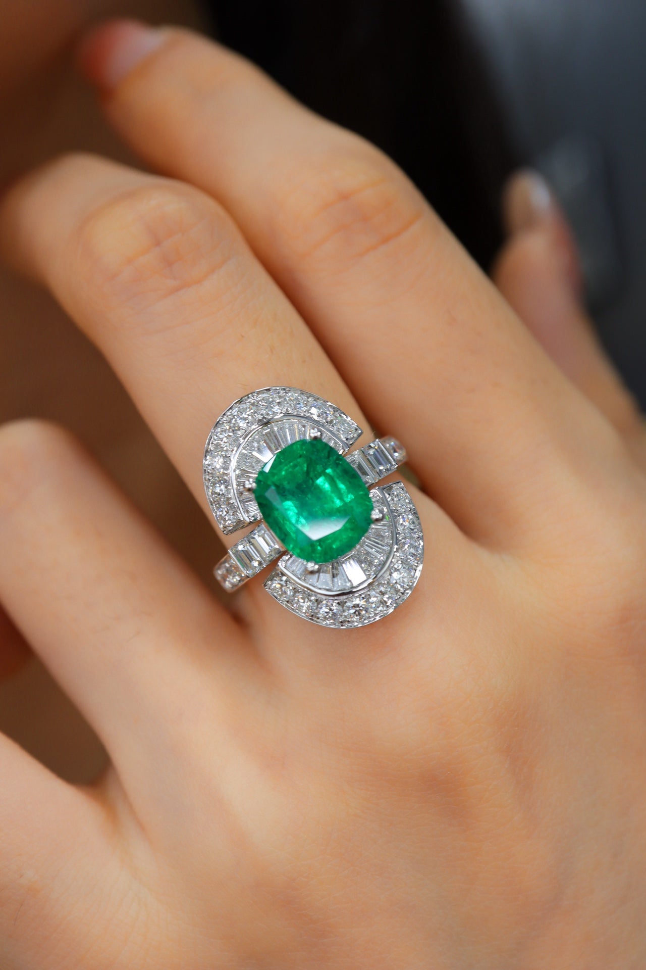 Emerald Ring Sieraden - Hoogwaardig ontwerp met uitzonderlijk vakmanschap