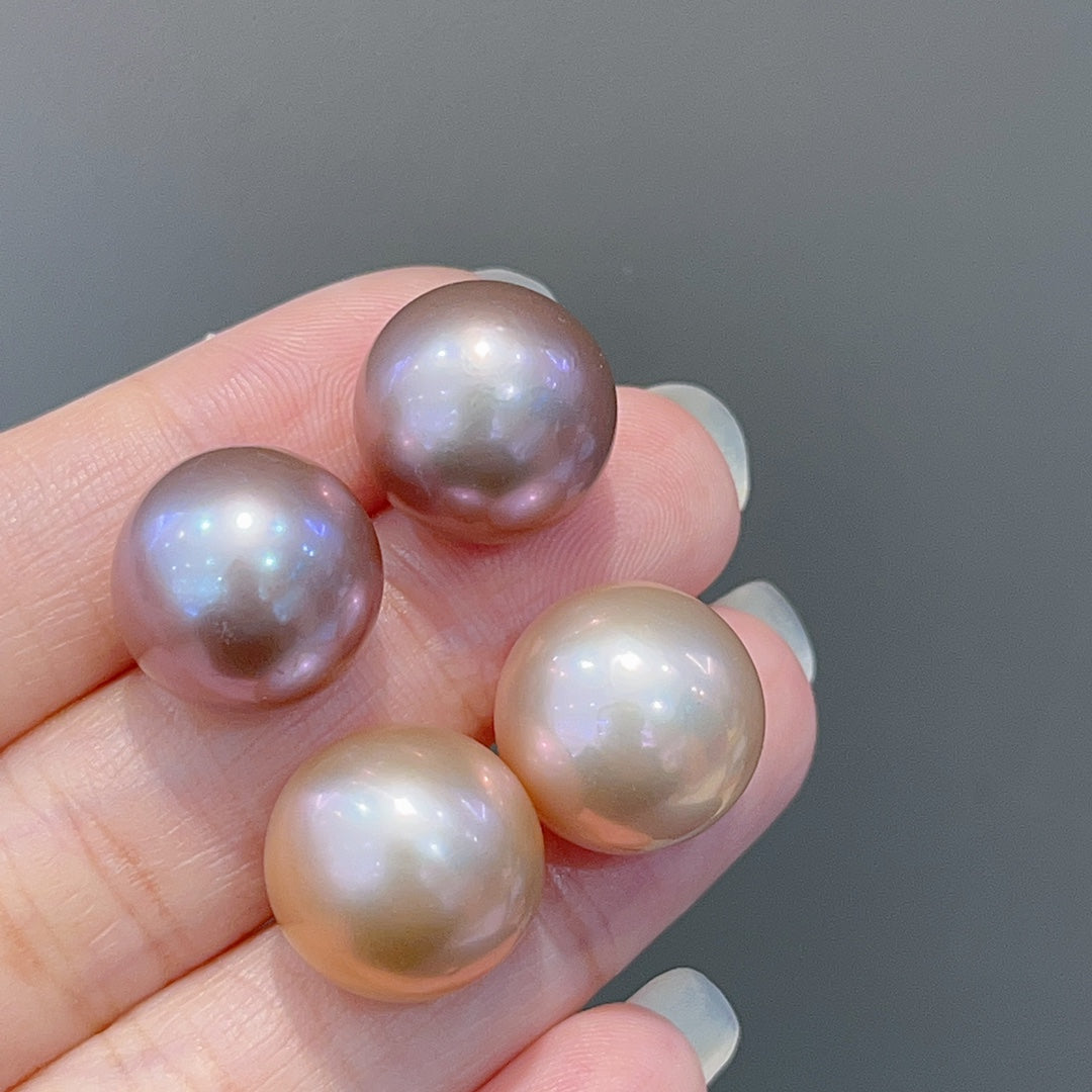 High-Quality 14-15mm Edison Pearl Earrings in Jewelry Collection