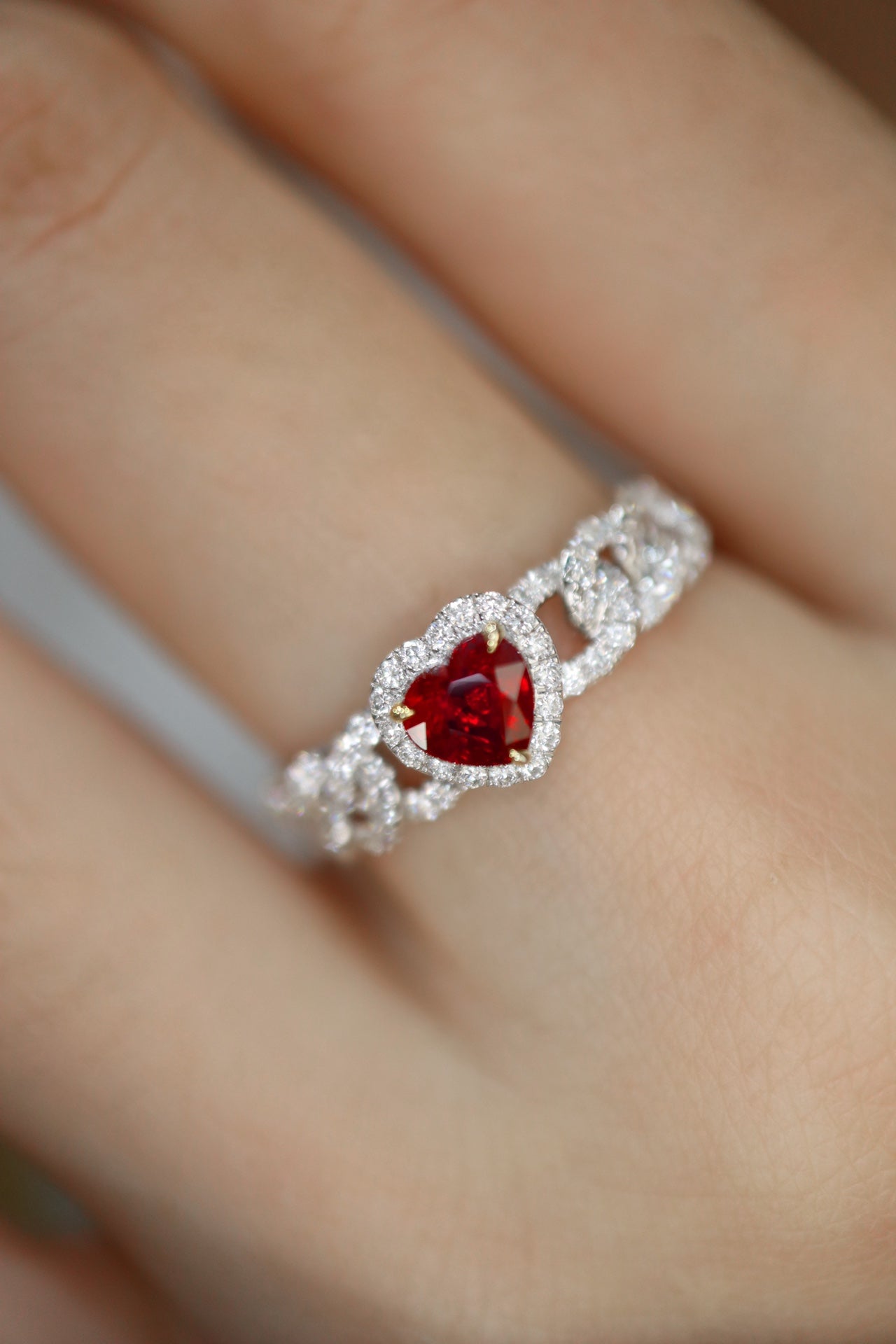 Pigeon's Blood Ruby Ring - High-Quality Jewelry Gemstone