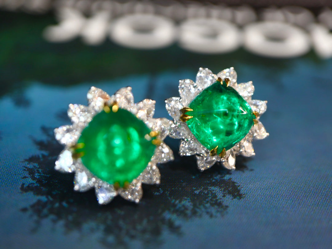 Emerald Stud Earrings: A Luxurious Jewelry Piece