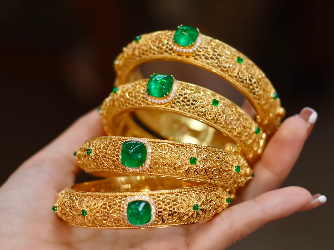 Ancient Filigree Technique Bracelet: The Pinnacle of Wedding Heirloom Jewelry