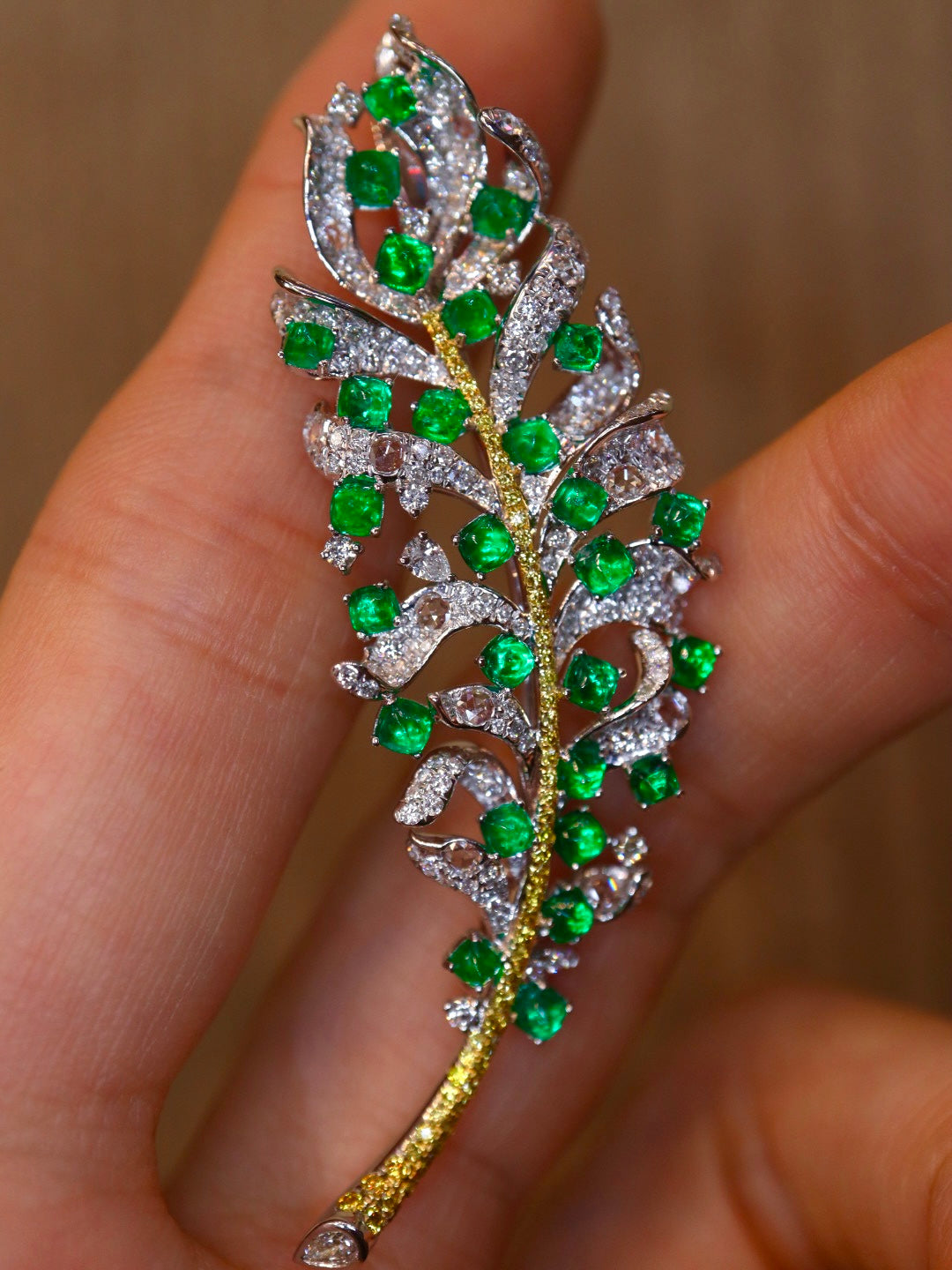 Exclusive Emerald Jewelry Design - Panjshir Sugar Tower Emerald