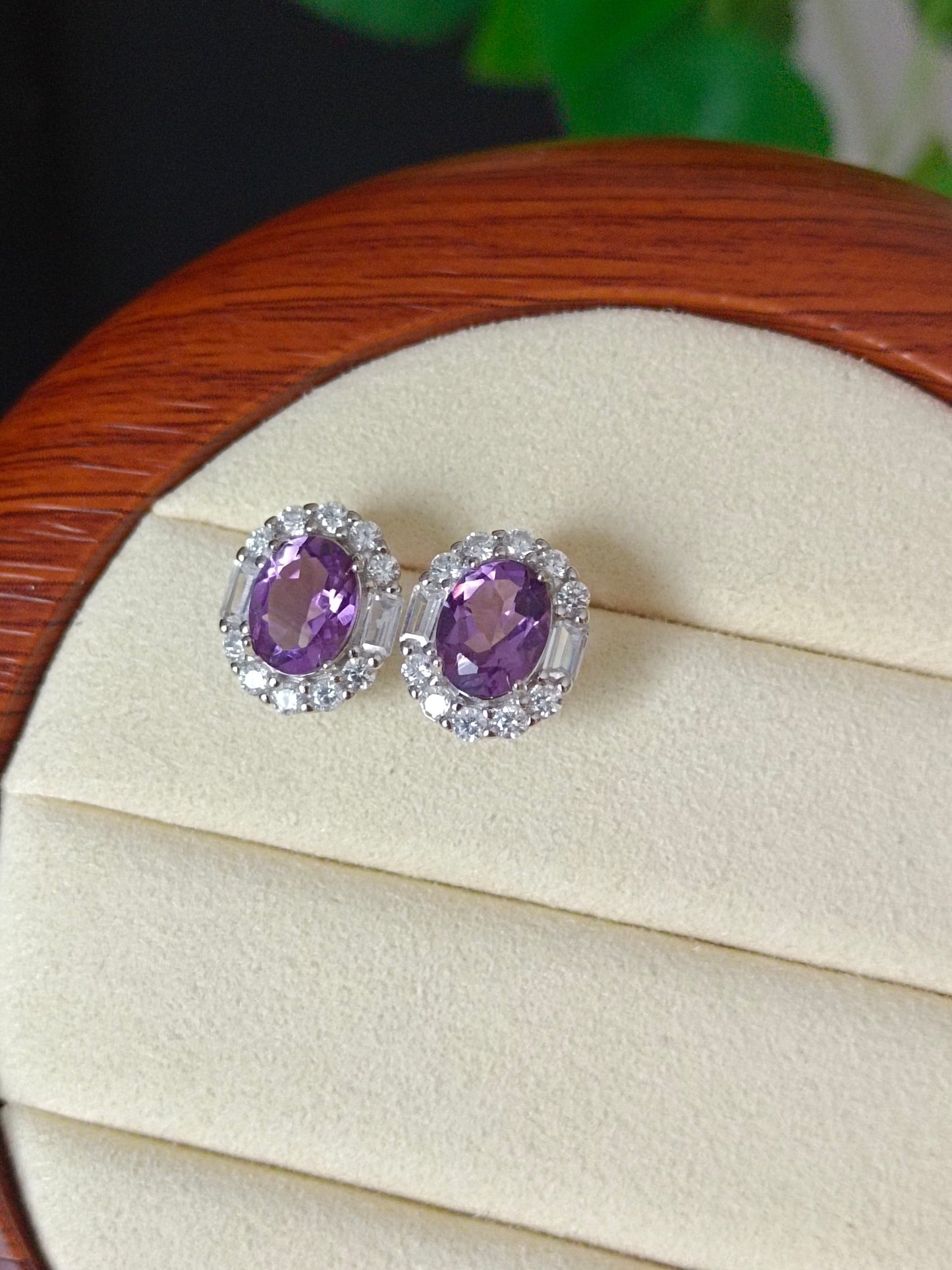 Elegant Natural Purple Amethyst Earrings - Jewelry for Every Occasion