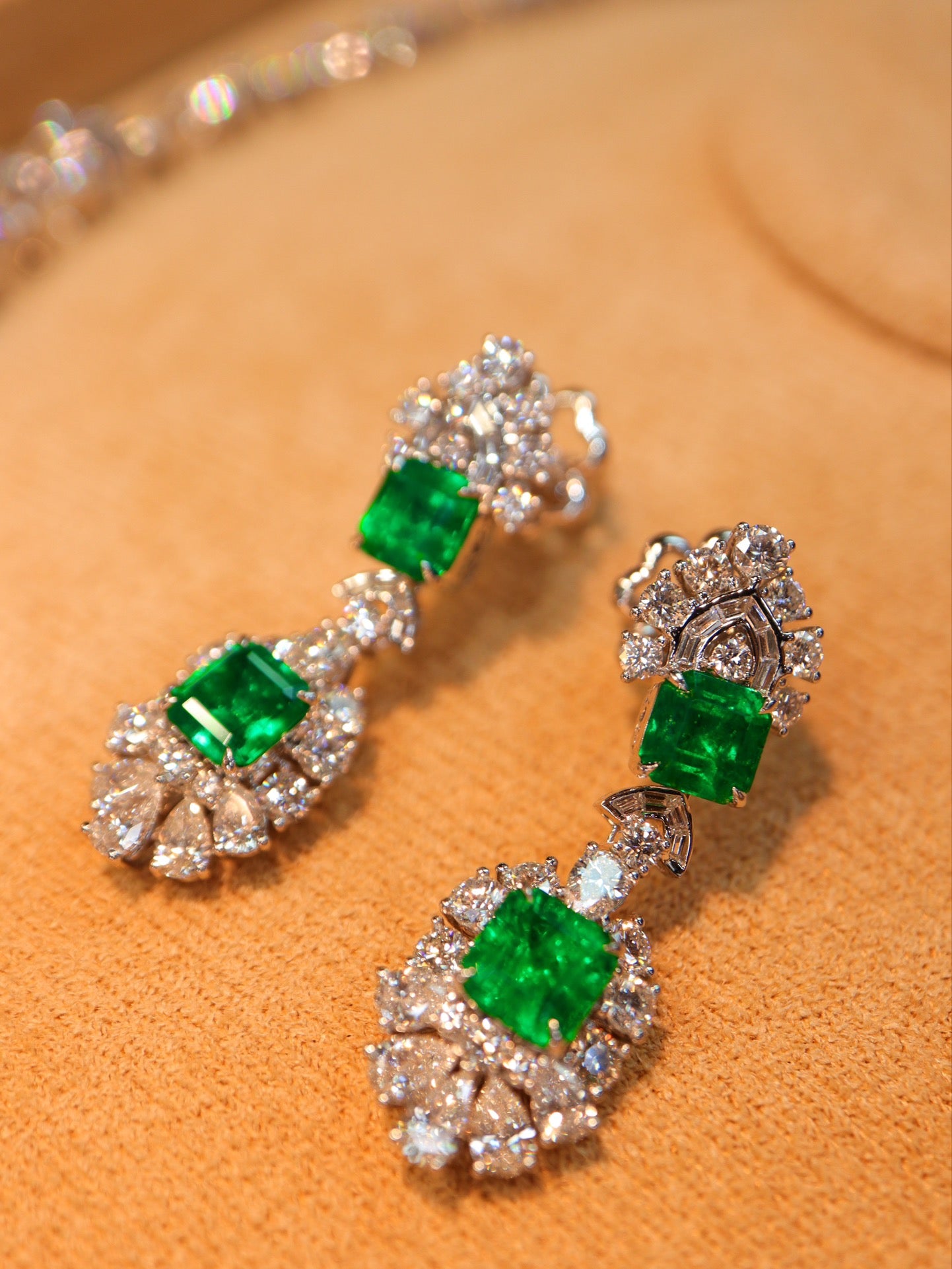 Panjshir Emerald Evening Necklace - Exclusive Jewelry Collection