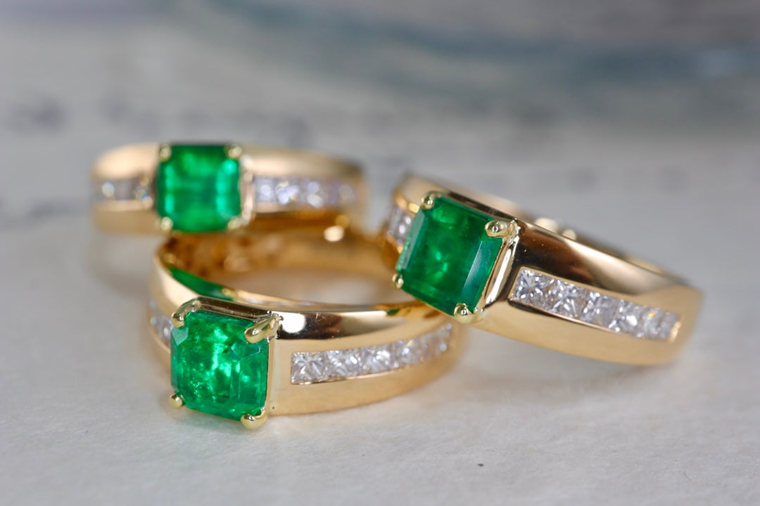 Panjshir Emerald Ring - Levendige groene sieraden voor een krachtig statement