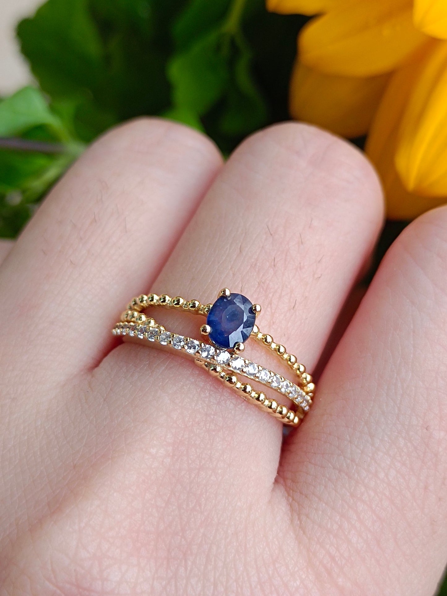 Natural Sapphire Ring - A Jewelry of Intellect, Elegance, and Wisdom