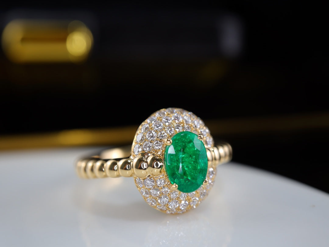 Vintage Panjshir Emerald Ring - Premium korukokoelma