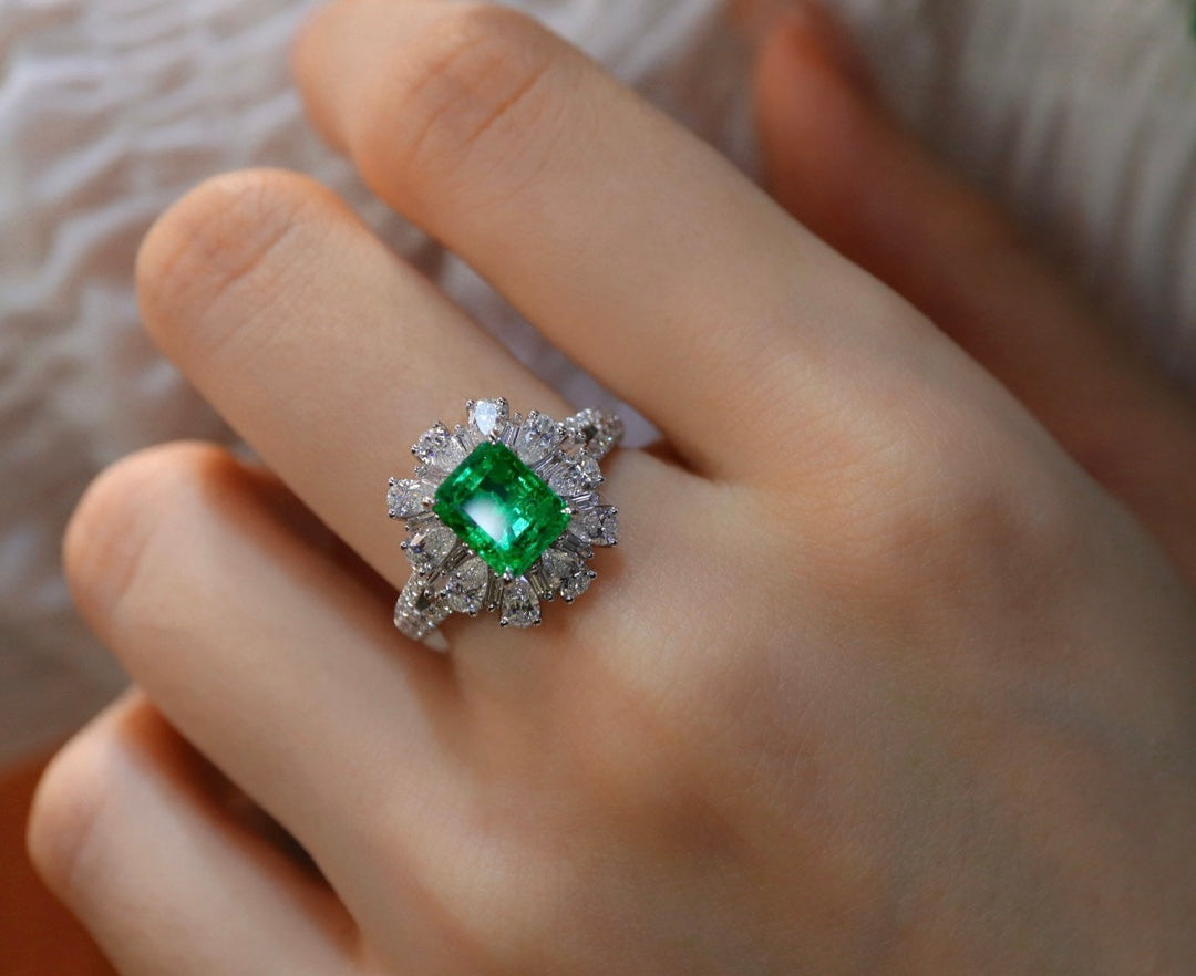 Panjshir Emerald Ring - High-Quality Jewelry Piece