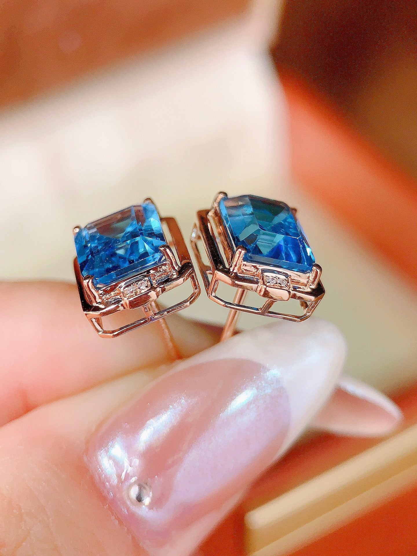 New Arrival: Serene Topaz Earrings - A Touch of Healing in Jewelry