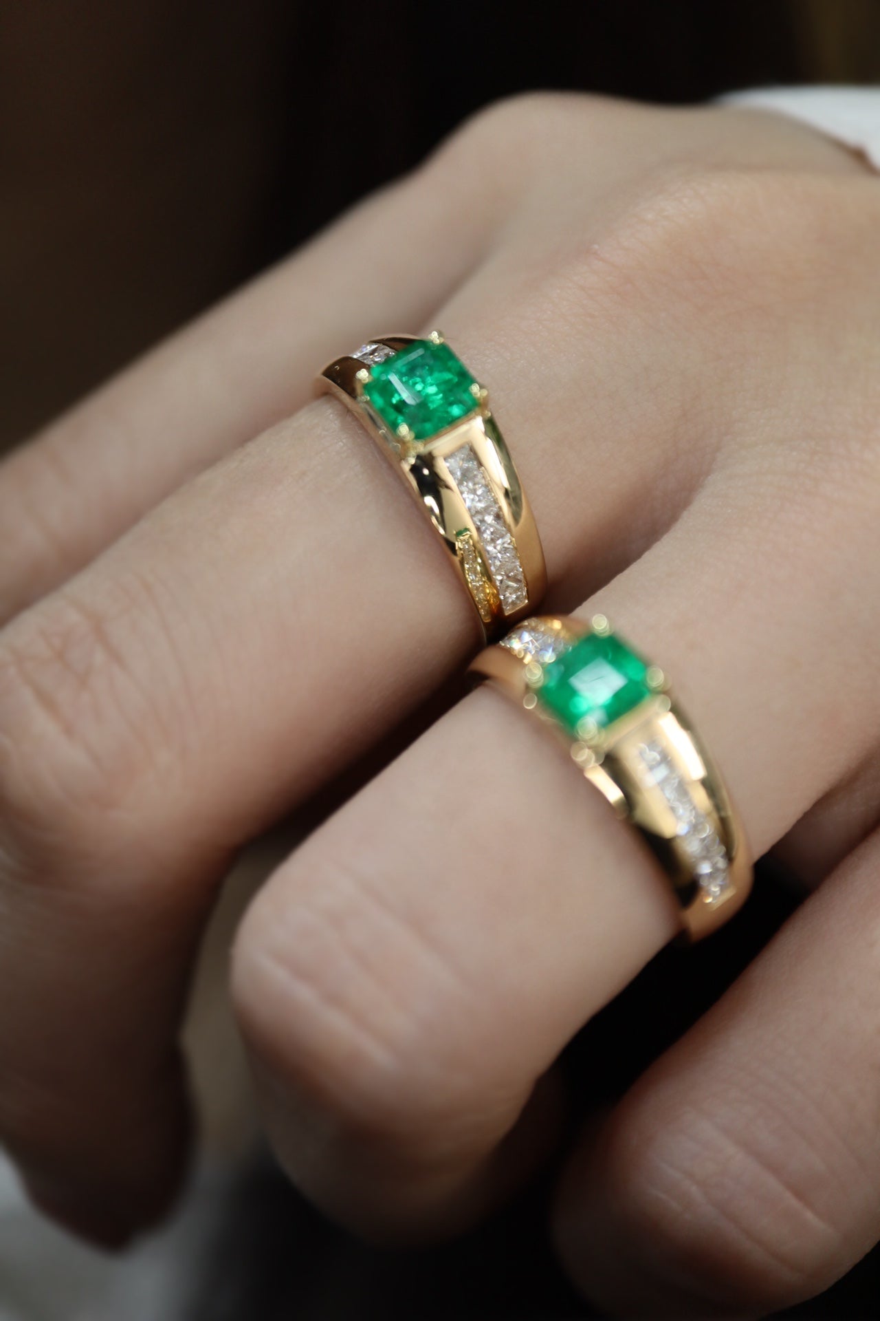 Panjshir Emerald Ring - Levendige groene sieraden voor een krachtig statement