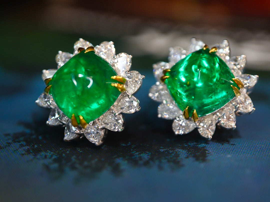 Emerald Stud Earrings: A Luxurious Jewelry Piece