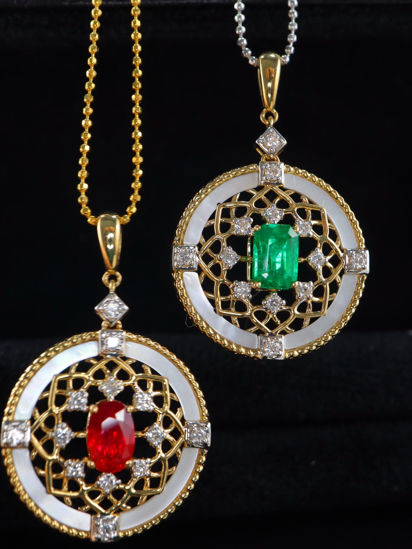 High-End Luxury Cuban Style Pendant - Exquisite Jewelry Piece