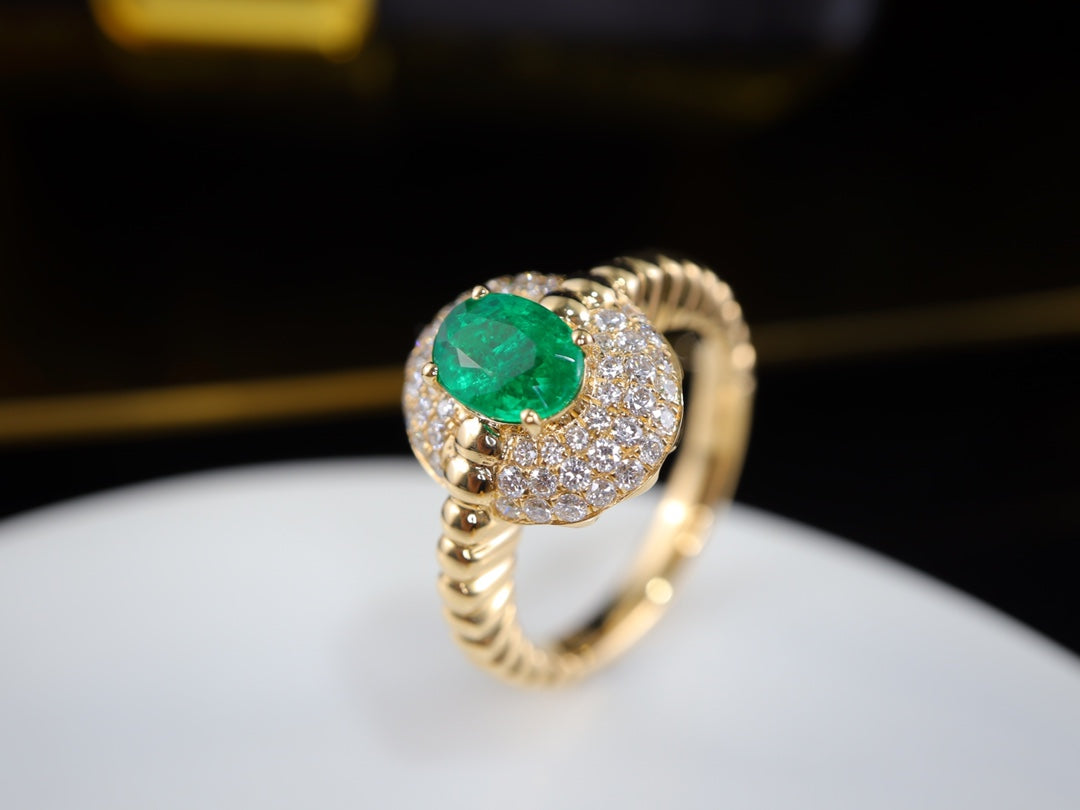 Vintage Panjshir Emerald Ring - Premium korukokoelma