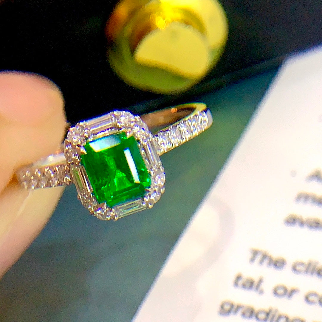 Stunning Panjshir Emerald Ring - A Masterpiece of Jewelry