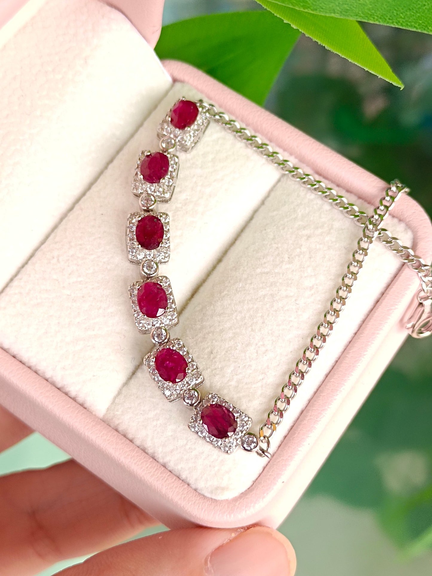 Dazzling Ruby Bracelet - A Masterpiece of Elegance and Mystery in Jewelry