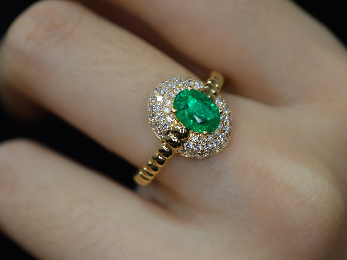 Vintage Panjshir Emerald Ring - Premium korukokoelma