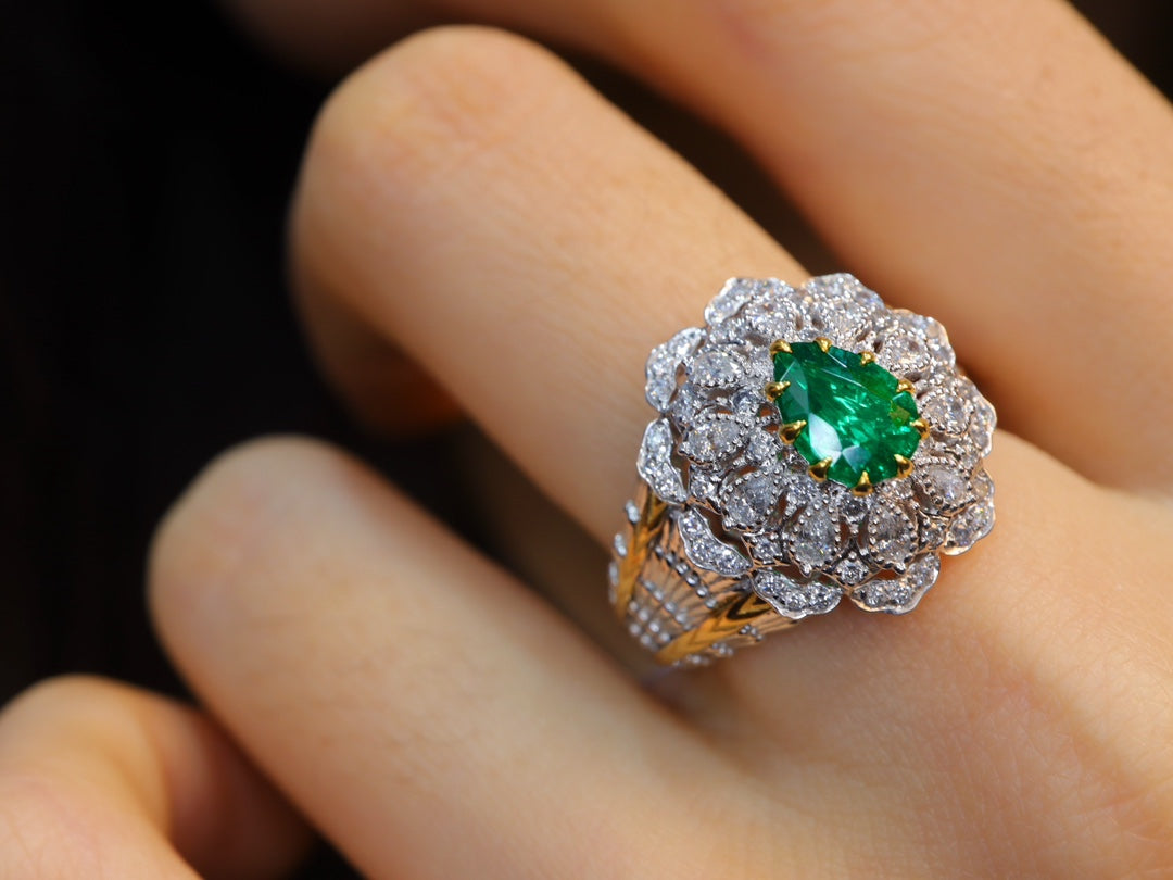 Panjshir Emerald Ring - Premium Jewelry Piece