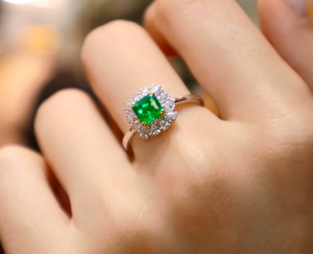 Emerald Ring - High-Quality Brazilian Jewelry