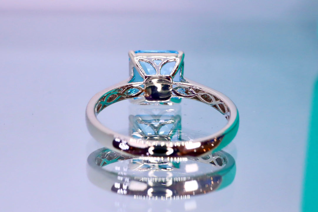 New Arrival: Exquisite Natural Topaz Ring - A Must-Have Jewelry Piece