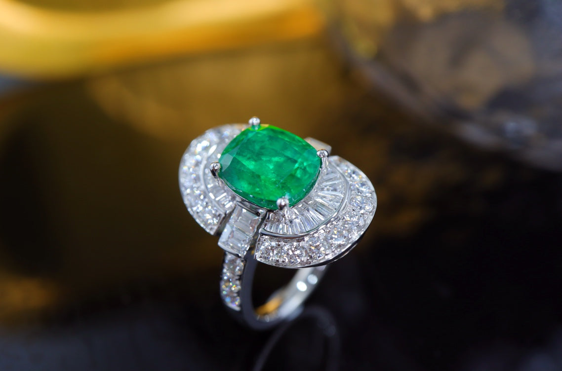 Emerald Ring Sieraden - Hoogwaardig ontwerp met uitzonderlijk vakmanschap